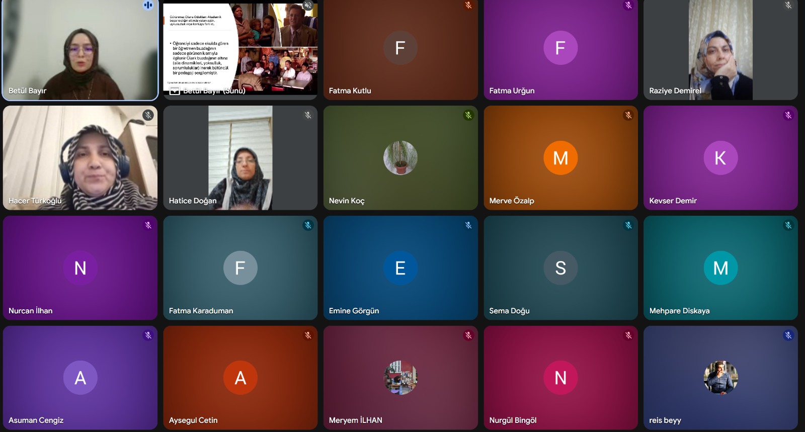 İDH Evde Değerler Eğitimi (EDEP) kapsamında İl temsilciler toplantısı yapıldı